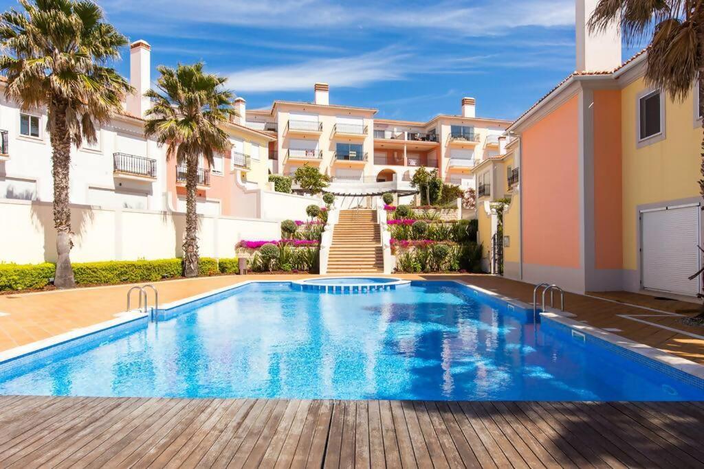T2 vista mar piscina Praia del Rey Óbidos E4